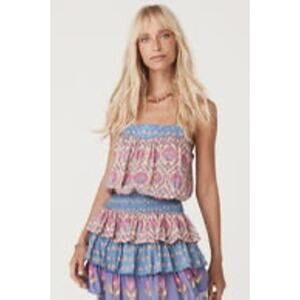 Spell Women’s Chateau Cami Blouse Top Lavender Sz M Boho Bohemian Hippie Indie